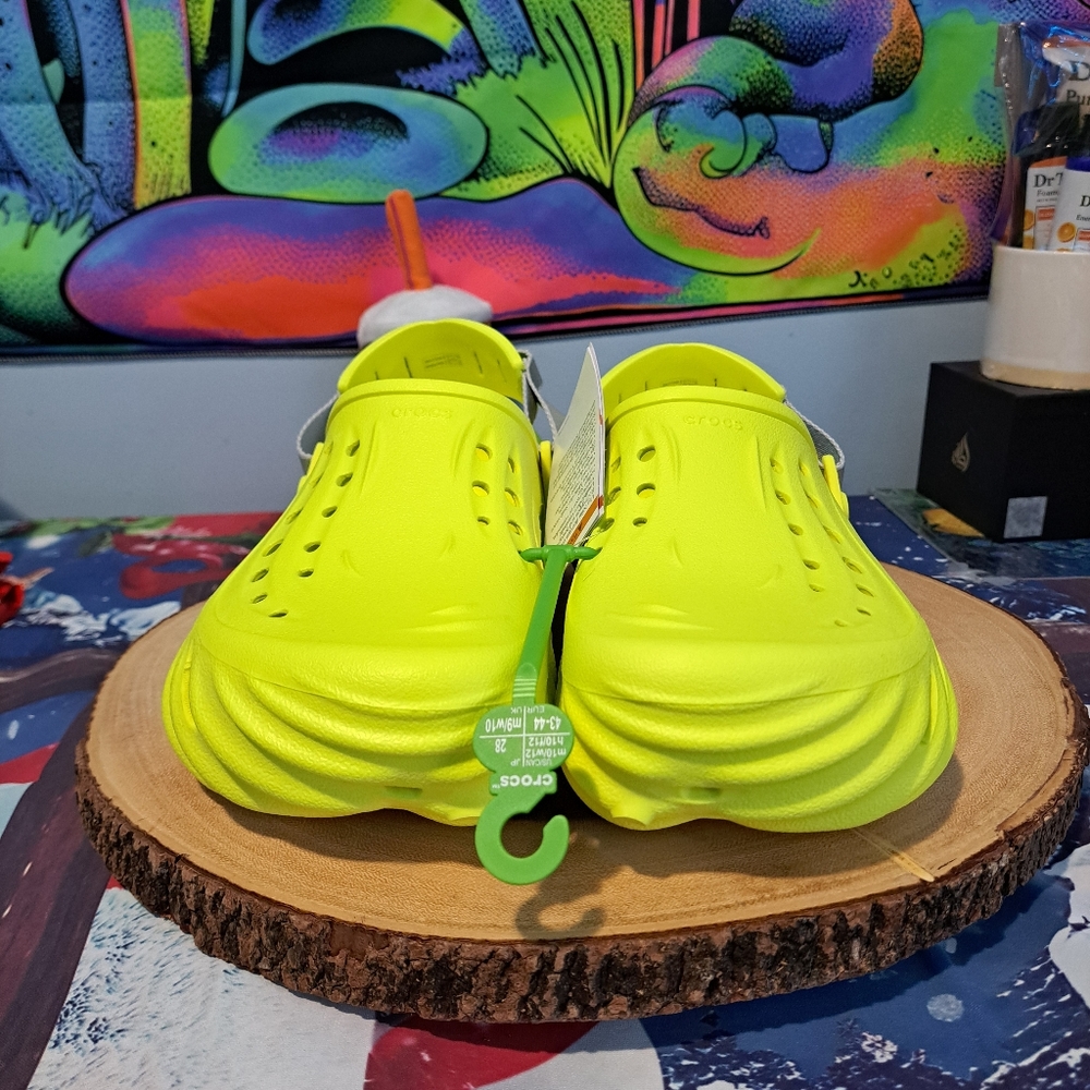 Crocs Echo Reflective Backstrap Slip On Clogs Sol… - image 3